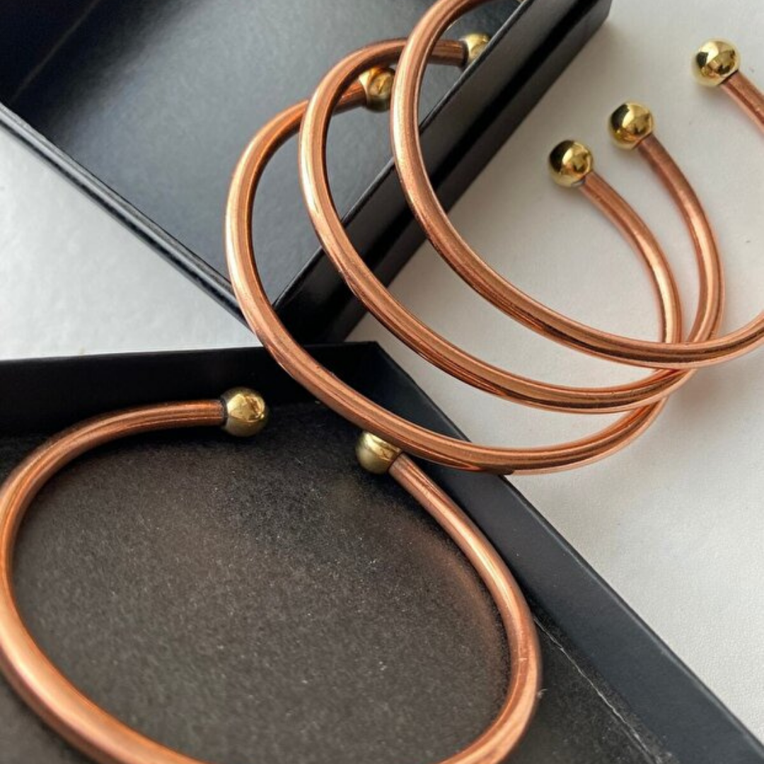 Mıknatıslı Bakır Bileklik Unisex