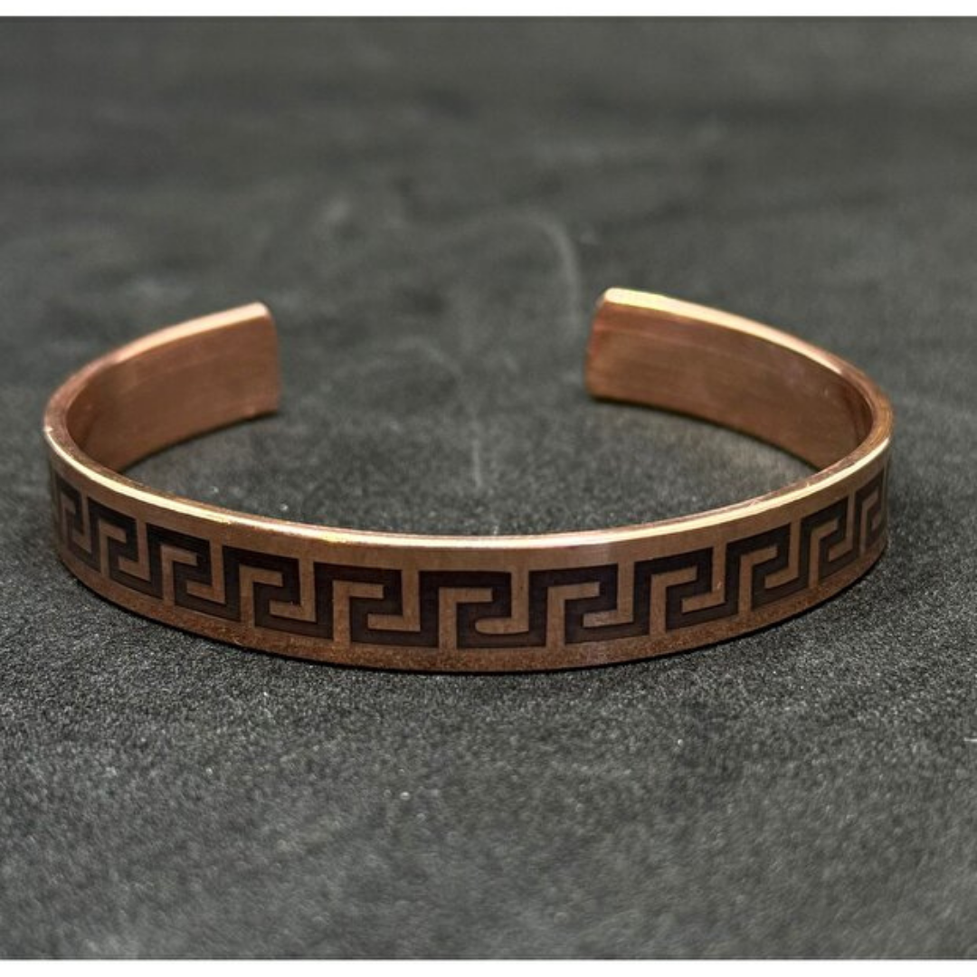 Saf Bakır Bileklik Şans Figürü