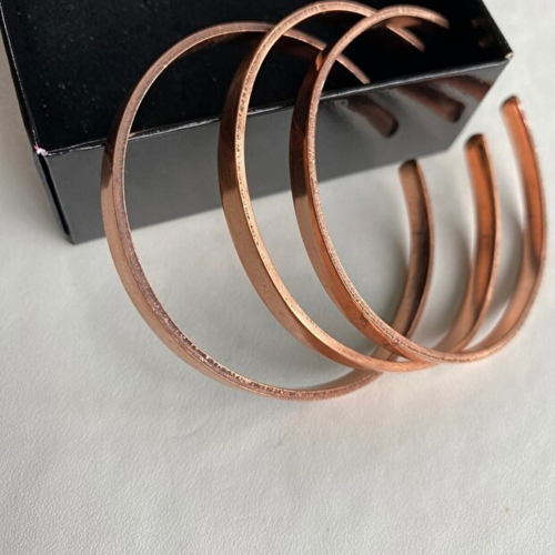 İnce Saf Bakır Bileklik Unisex Model