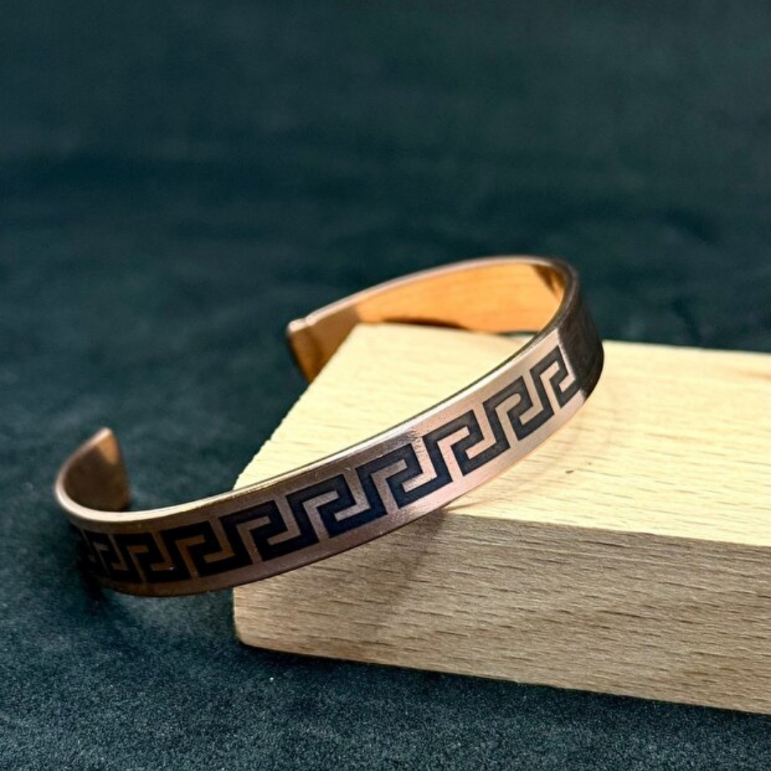 Saf Bakır Bileklik Şans Figürü